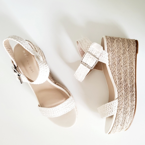 sold *Madden Girl Champ Wedge Sandal - Picture 7 of 8